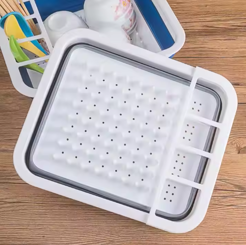 Foldable dish drying rack