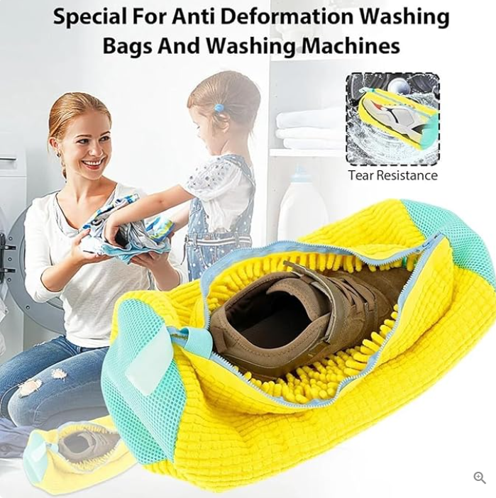 SHOE LAUNDRY BAG FOR WASHING MACHINE SET(2PCS)