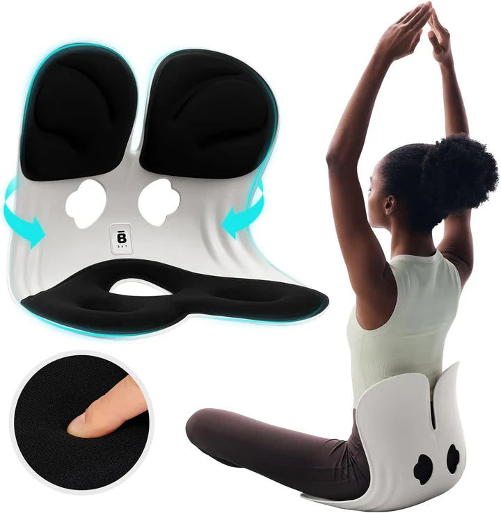 ERGONOMIC SEAT CUSHION – MEMORY FOAM SUPPORT