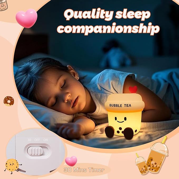 CUTE NIGHT LIGHT – SOFT, CUTE & CALMING
