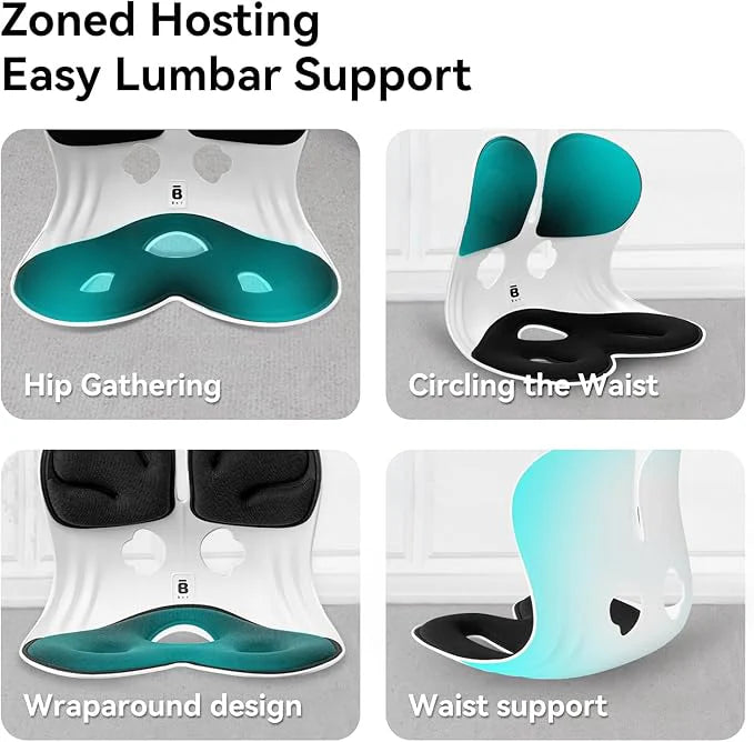 ERGONOMIC SEAT CUSHION – MEMORY FOAM SUPPORT