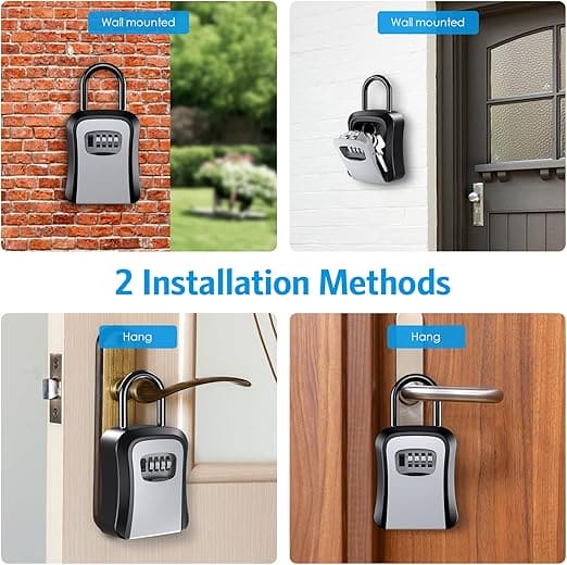 SECURE KEY LOCK BOX WALL-MOUNTED (Full Metal)