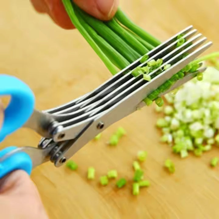 MULTI-FUNCTION HERB KITCHEN SCISSORS