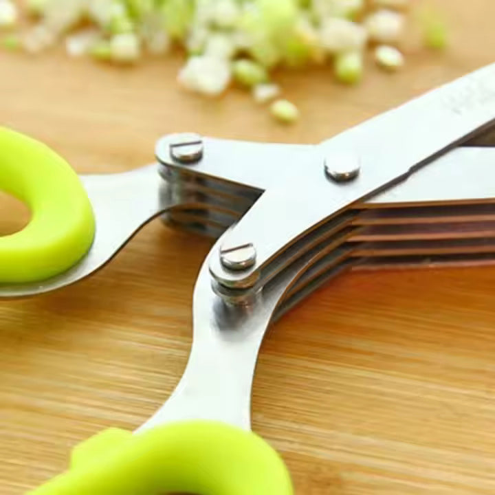 MULTI-FUNCTION HERB KITCHEN SCISSORS