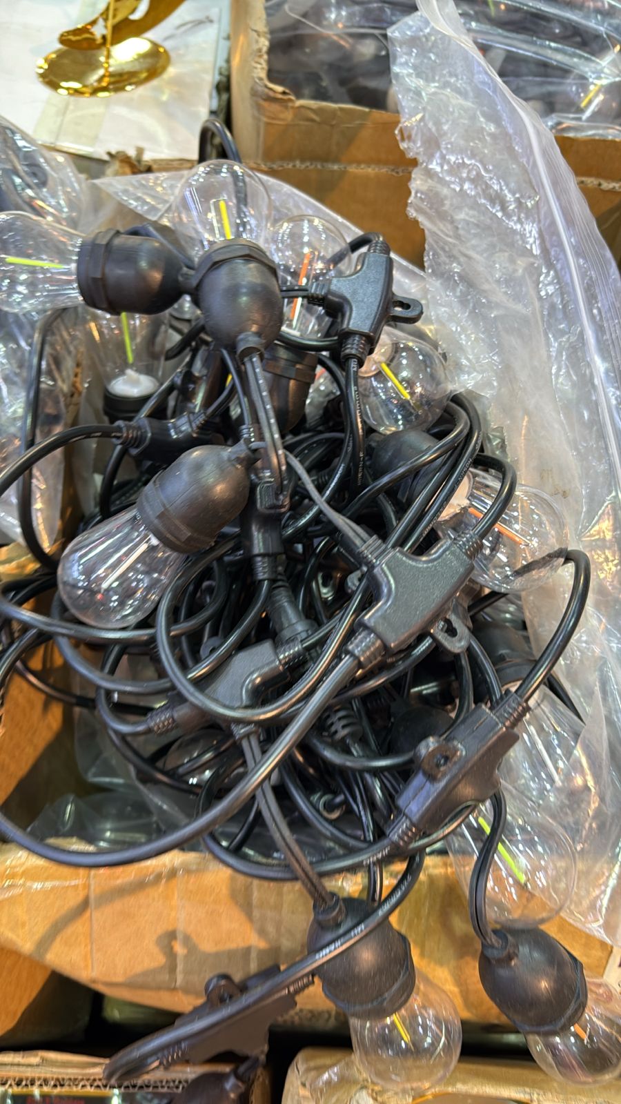 Vintage Outdoor String Lights – Waterproof Hanging Patio & Garden Bulbs